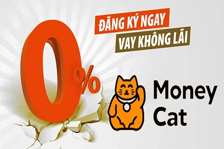 Vay trả góp online nhận tiền mặt MoneyCat